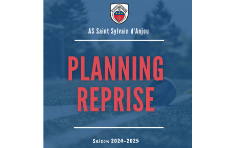 Date de reprise des entraînements !