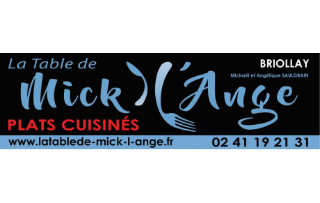 Nouveau Partenaire : LA TABLE DE MICK'L'ANGE ! 