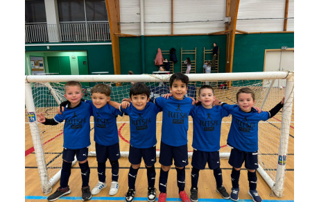 U6-U7 en tournoi au Plessis Grammoire !