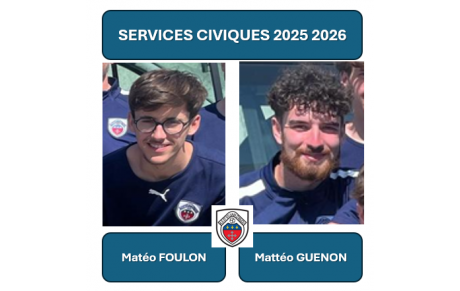 SERVICES CIVIQUES 2025 2026 !