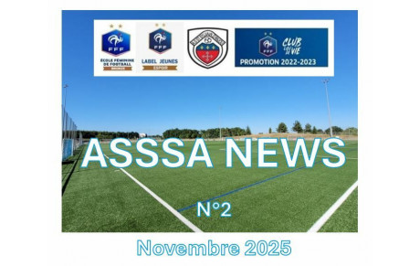 ASSSA NEWS Numéro 2 Novembre 2025 !