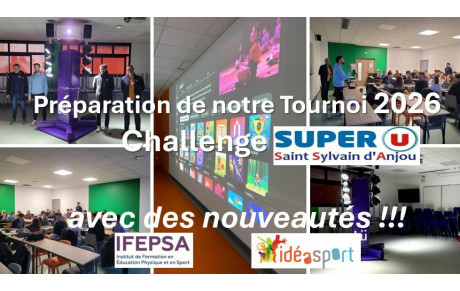 TOURNOI 2026 : Des nouveautés en préparation !