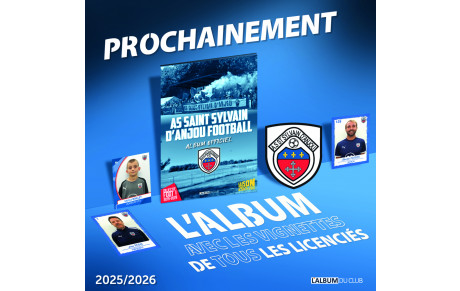 l'ALBUM DU CLUB arrive prochainement !