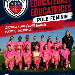 Recrutement éducateurs (trices) POLE FÉMININ !