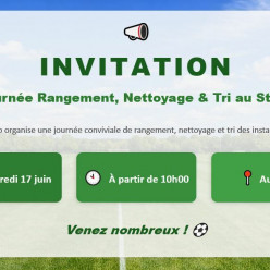17 JUIN : RANGEMENT et CONVIVIALITE !